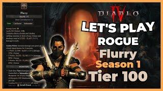 Let's try Flurry in Tier 100 Nightmare Dungeon - Diablo 4