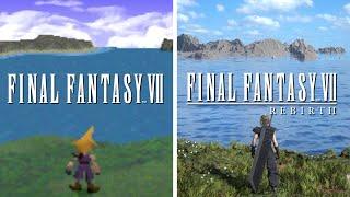 Comparing Final Fantasy 7 to FF7 REBIRTH