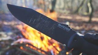 Ka-Bar Becker BK-7 - Knife Review & Demonstration