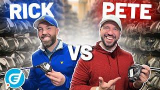 We BUILD OUR BAGS for £500! | Rick Shiels vs Peter Finch: Golfbidder Challenge 2023