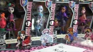 MONSTER HIGH ART CLASS DOLLS PACKAGE ARRIVAL VIDEO !!! :D