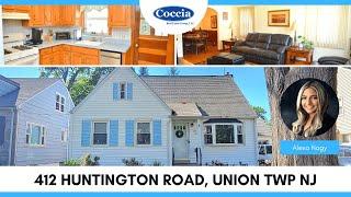 412 Huntington Road | Homes for Sale Union Twp NJ | Union County