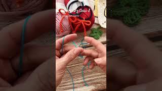 손뜨개수업(왕)기초-2 crochet cord#knitting#class#crochet