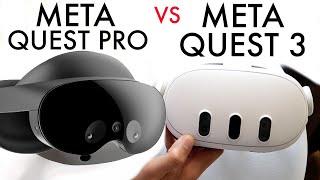 Meta Quest 3 Vs Meta Quest Pro! (Comparison) (Review)