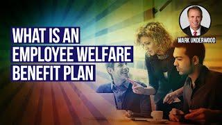 What is an employee welfare benefit plan?