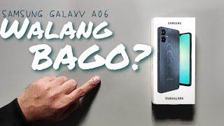 SAMSUNG GALAXY A06 UNBOXING & REVIEW TAGALOG