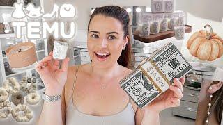 HUGE TEMU HAUL | What I Ordered VS What I GOT! | Handbags, Autumn Decor, Candles & more