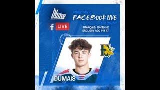 QMJHL Facebook Live | with Jordan Dumais (Halifax Mooseheads)