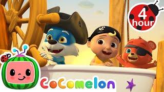 Bathtub Pirates | NEW ‍️ Cocomelon - Nursery Rhymes | Fun Cartoons For Kids