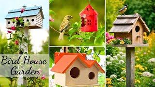 bird house garden | birdhouse  |bird house | Wooden Bird House #birdhouse#birdfeeder#birdcage