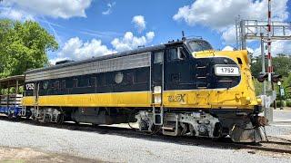 BUGX EMD FP9A 1752 Locomotive on the Georgia Coastal Railway