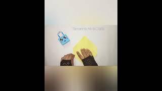 DIY paper bag tutorial | Cute paper bag | Paper craft | Tamanna Art & Crafts |#shorts