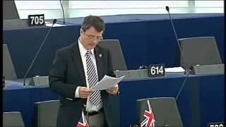 MEP Gerard Batten stands up for British Constitution Group chairman Roger Hayes