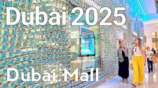 Dubai Mall 2025 [4K] World's Largest Shopping Mall Walking Tour 