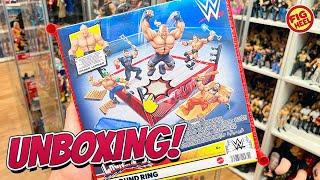 WWE Knuckle Crunchers Brock Lesnar & Rebound Ring Unboxing!