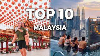 MALAYSIA TOP 10 ORTE die du gesehen haben musst | Städte, Strände, Inseln Malaysia Urlaub REISETIPPS