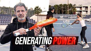 4 secrets to develop your power | TENNIS MASTERCLASS