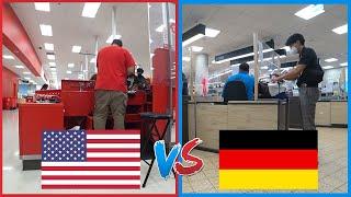 USA vs Germany checkout speed