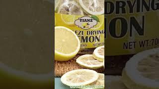 "Tangy Delight: Dried Lemon Slices! "| Support OEM&ODM | Tianz Food Factory