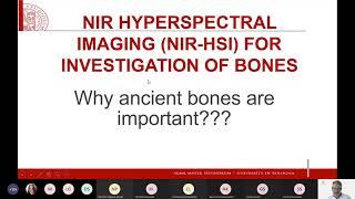 DSS 2021 - Rocco Mazzeo, NIR hyperspectral imaging (HIS) applied to ... archaeological bones