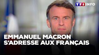 Les voeux d'Emmanuel Macron aux Français pour 2025｜TF1 INFO