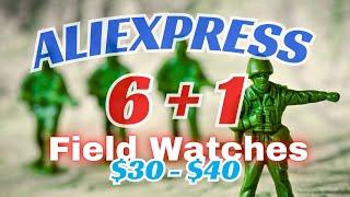 ALIEXPRESS Favourite Fieldwatches | 7 Best Value Watches  $30 - $40