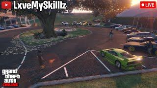 GTA 5 ONLINE LIVE CAR MEET| CAR SHOW| DRAGS | CRUISE Ps4