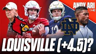 PICKING Notre Dame vs Louisville | Fighting Irish getting a Signature WIN vs Jeff Brohm, Cardinals?