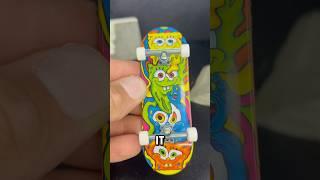 Massively Upgrading $2 Tech Deck #lcboards #fingerboard #skate #techdeck #fingerskate #diy #skating