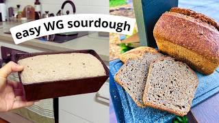 The easiest, most flexible 100% whole grain sourdough