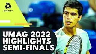 Carlos Alcaraz Battles Zeppieri; Jannik Sinner vs Agamenone | Umag 2022 Highlights Semi-Finals