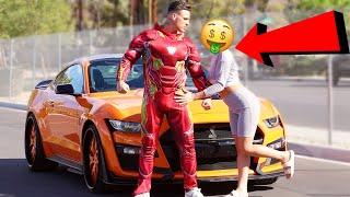 IRON MAN PICKS UP A HONEST GOLD DIGGER!!