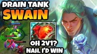 I played Heartsteel Tank Swain in High Elo so you don't have to. (The build got buffed)