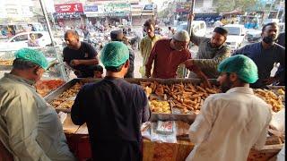 2nd Iftar Preparation at Road Side Street Food North Karachi | Ramadan Special