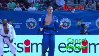 EUROPEAN JUDO CHAMPIONSHIPS SENIORS SOFIA 2022 SOFIA, BULGARIA.Score and penalty. #judo