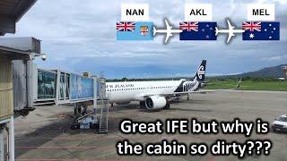 If Air New Zealand just maintained their cabins better...