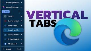 Vertical tabs in Edge | @efficiency365