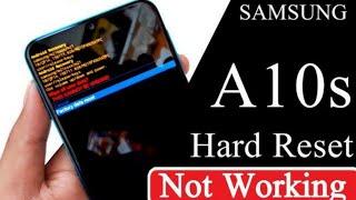 Samsung A10s Hard Reset Not Working || Samsung A10s (SM-A107F) Hard Reset/Factory Reset Not Working