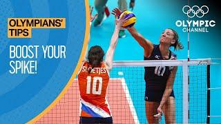 How to improve your Attack in Volleyball feat. Jordan Larson | Olympians' Tips