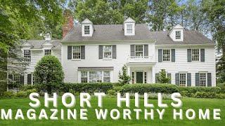 Short Hills, New Jersey Home | 6/7 Beds 5.1 Baths | New Jersey Living | New Jersey Real Estate