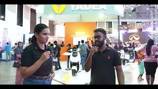 Yadea SL at Sri Lanka's Fist EV motor show|  BMICH | 1st | Yadea