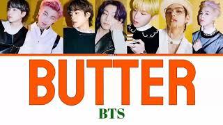 BTS (방탄소년단) – Butter (Color Lyrics)