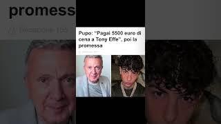 Pupo: "Pagai 5500 euro di cena a Tony Effe" #notizie #attualità