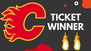 NOV 15 CALGARY FLAMES CONTEST WINNER