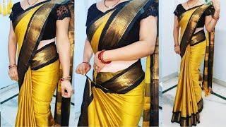 Saree kaise bandhe step by step | How to drape saree perfectly | easy saree draping