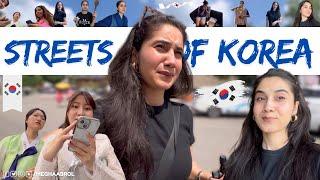 Travel to korea with me  | Exploring Hanbok in streets of korea