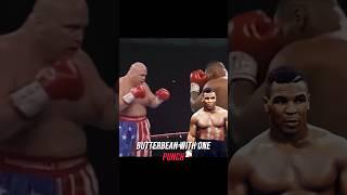 TERRIFYING‼️MIKE TYSON'S PUNCH DROP BUTTERBEAN || But That Fight Never Happened #boxing #miketyson