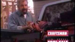 Sears Craftsman Tools Ad with Bob Vila from 1997