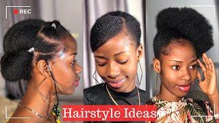 Easy Natural Hairstyles compilation 2024