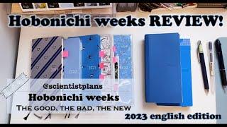 Hobonichi Weeks - full review: the good , the bad, the new! #hobonichiweeks